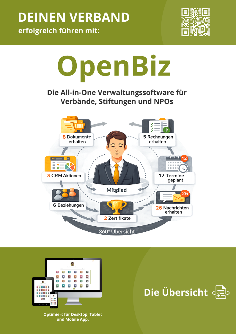 Flyer OpenBiz Verband